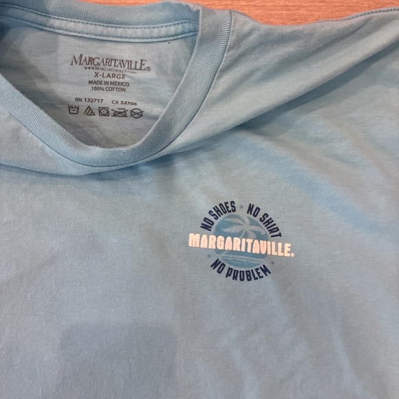 Margaritaville Destin Florida Men's T-shirt Blue X-Large - Picture 4 of 5